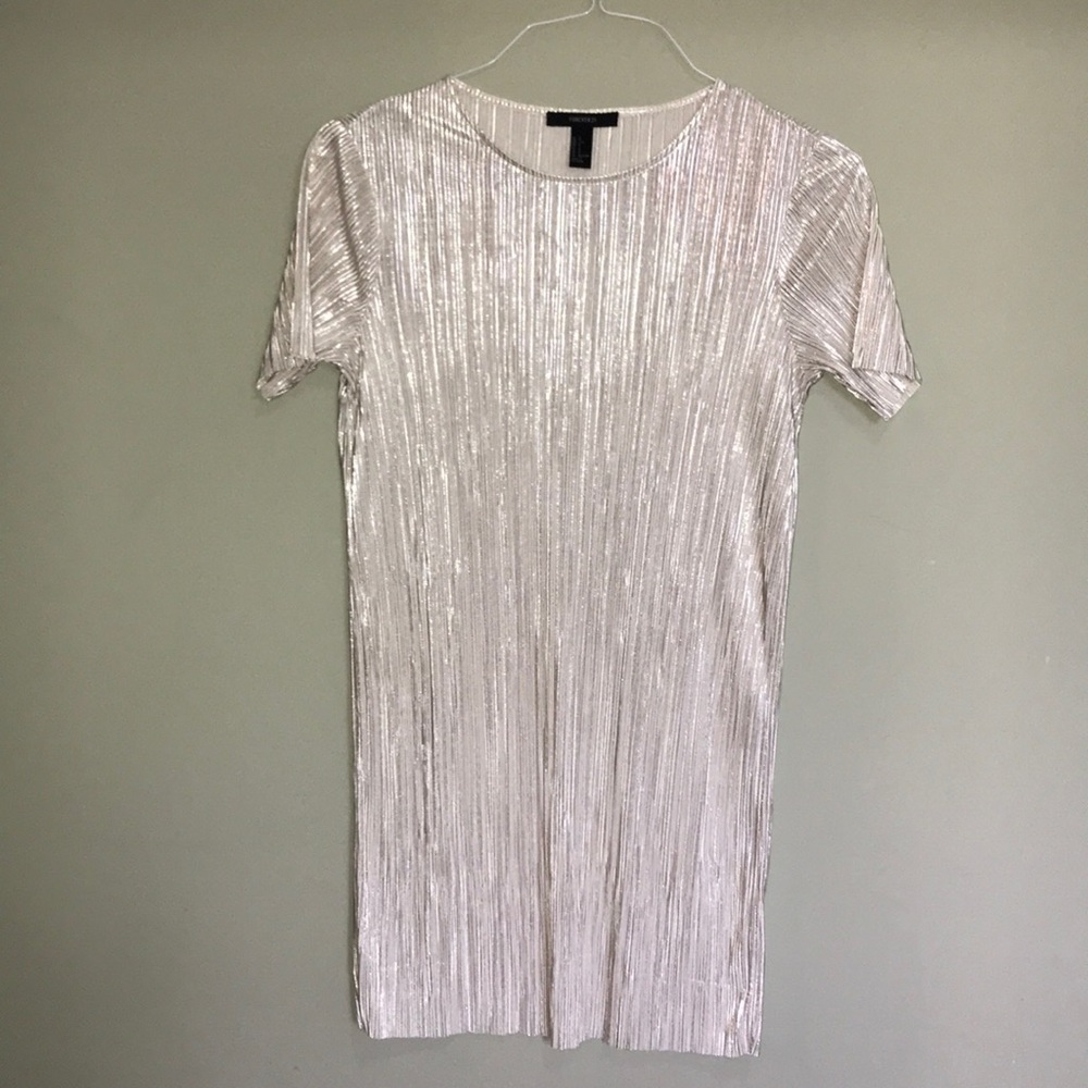 Shimmer T-shirt Style Dress